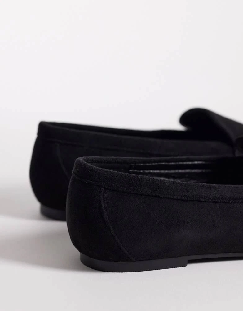 London Rebel London Rebel Bailey loafer in black micro 3