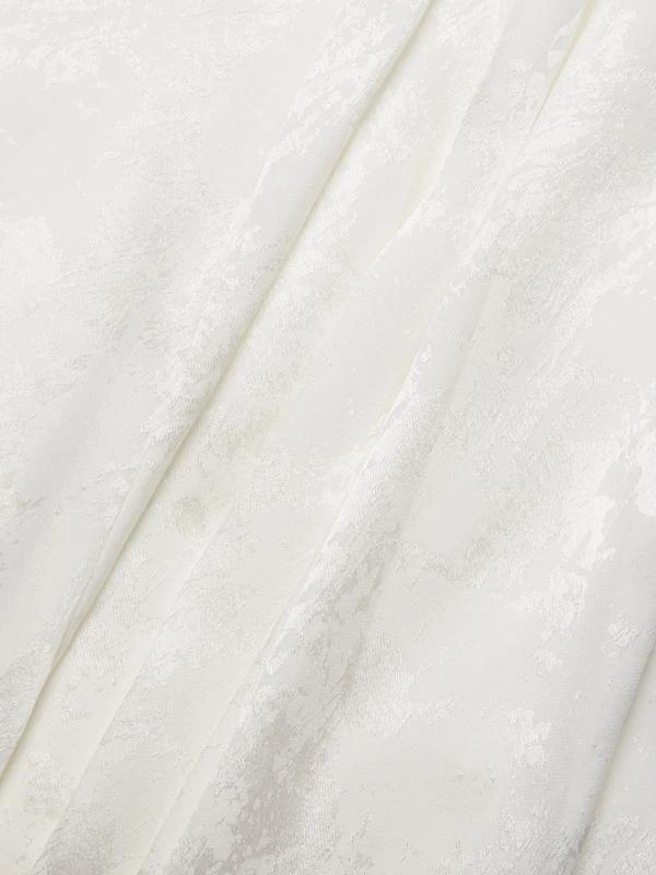 Galvan Maya Silk-Blend A-Line Gown 5