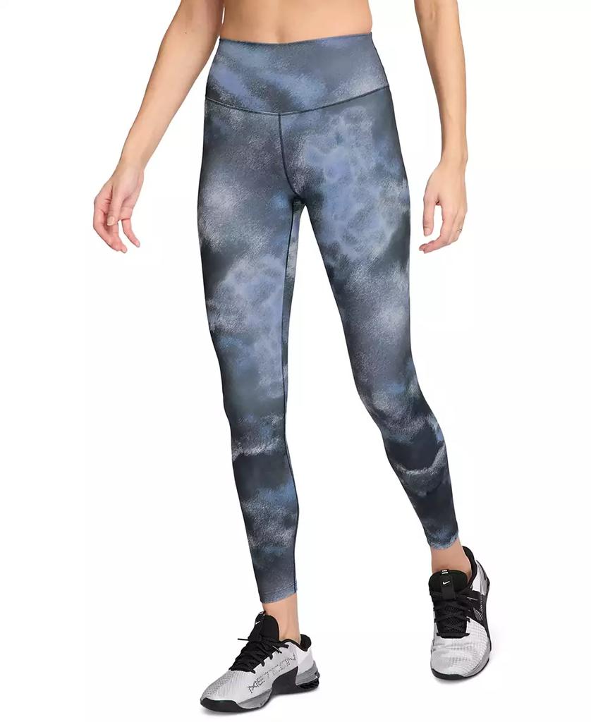 NIKE One Women's High-Waisted 7/8 Printed Leggings