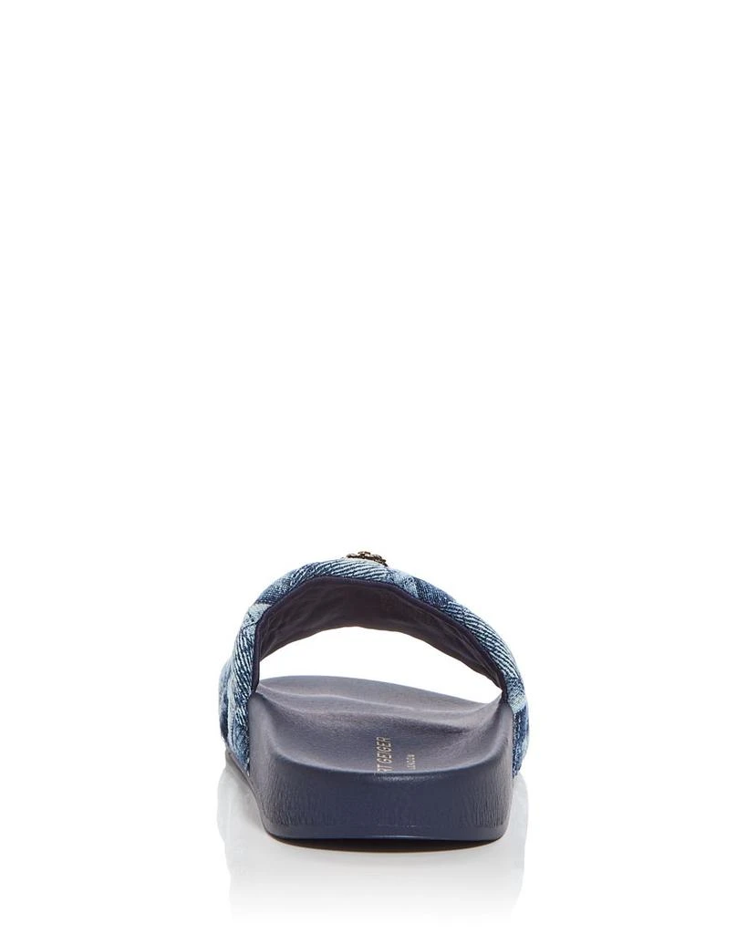 Kurt Geiger Women's Meena Eagle Quilted Slide Sandals 4