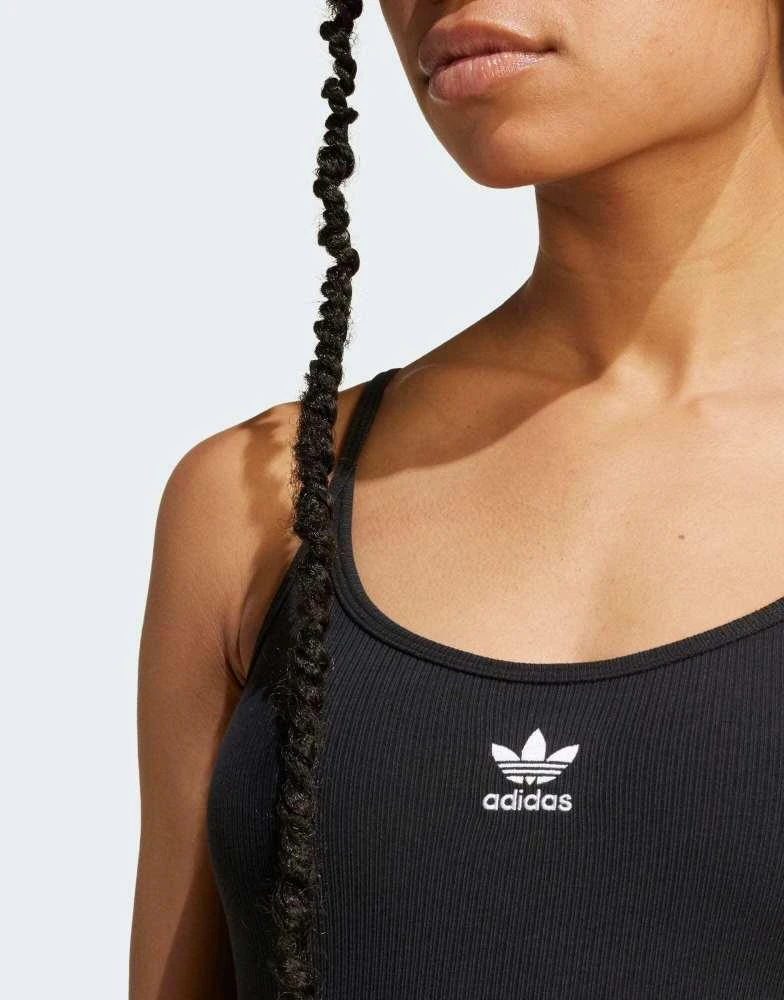 Adidas adidas Originals Essentials Rib Bodysuit in black 2
