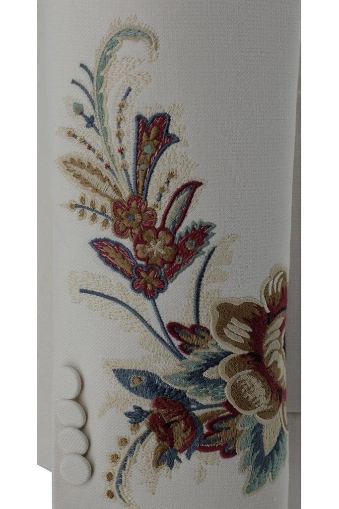ETRO Etro Floral-Embroidered Single-Breasted Blazer 6