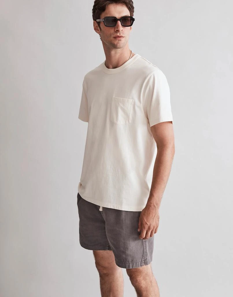 Madewell Garment-Dyed Allday Crewneck Pocket Tee 2