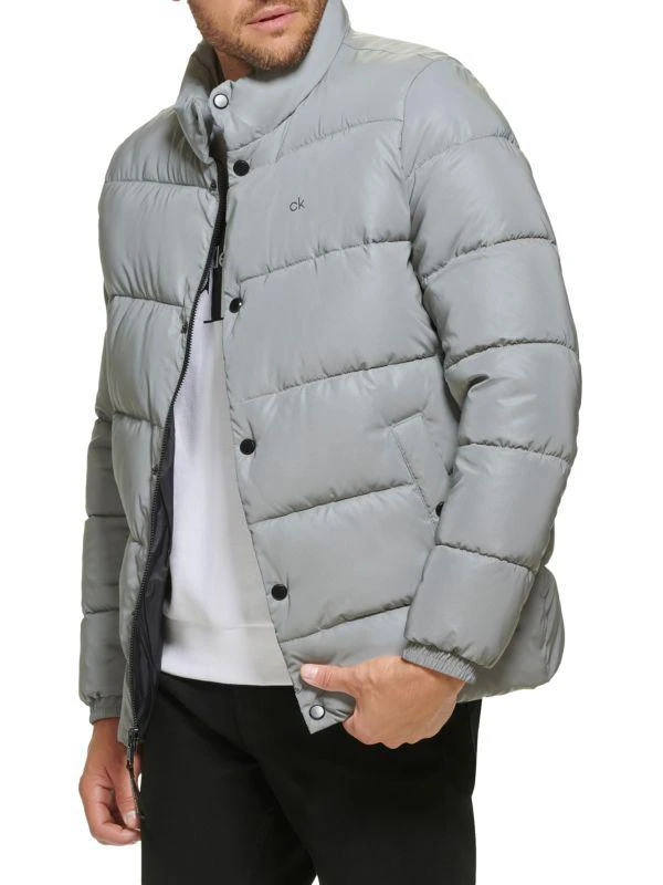 Calvin Klein Sheen Water-Resistant Down Puffer Jacket 3