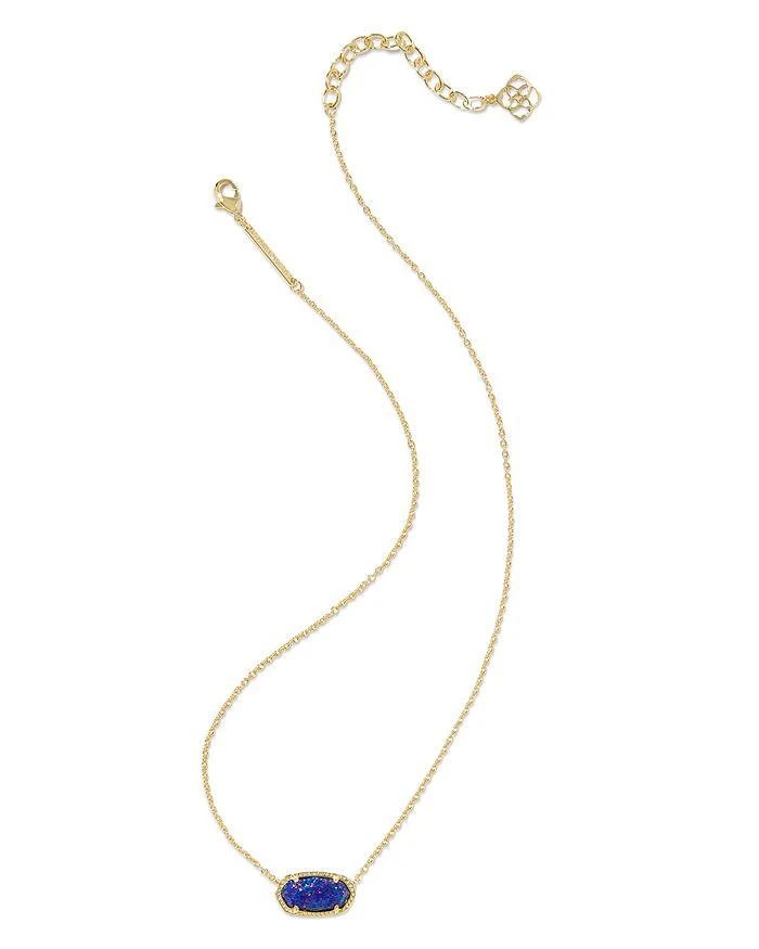 Kendra Scott Elisa Kyrocera Opal Stone Pendant Necklace, 15-17" 2