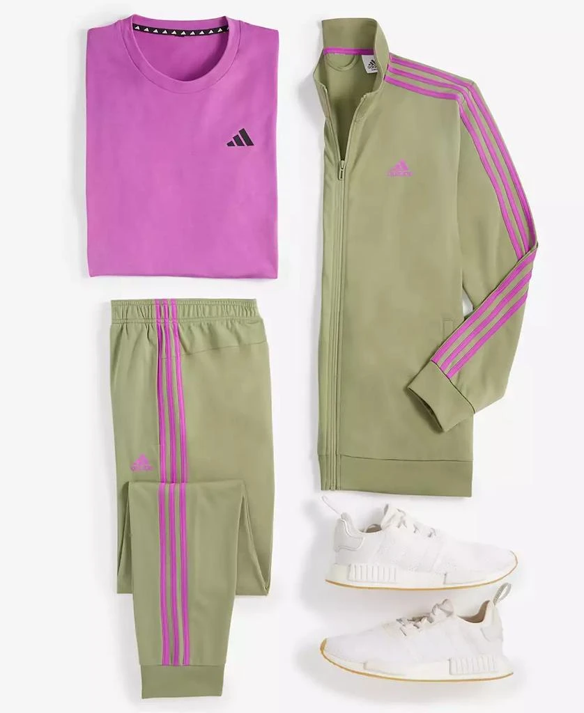 Adidas Men's Essentials Warm-Up 3-Stripes Track Jacket 4