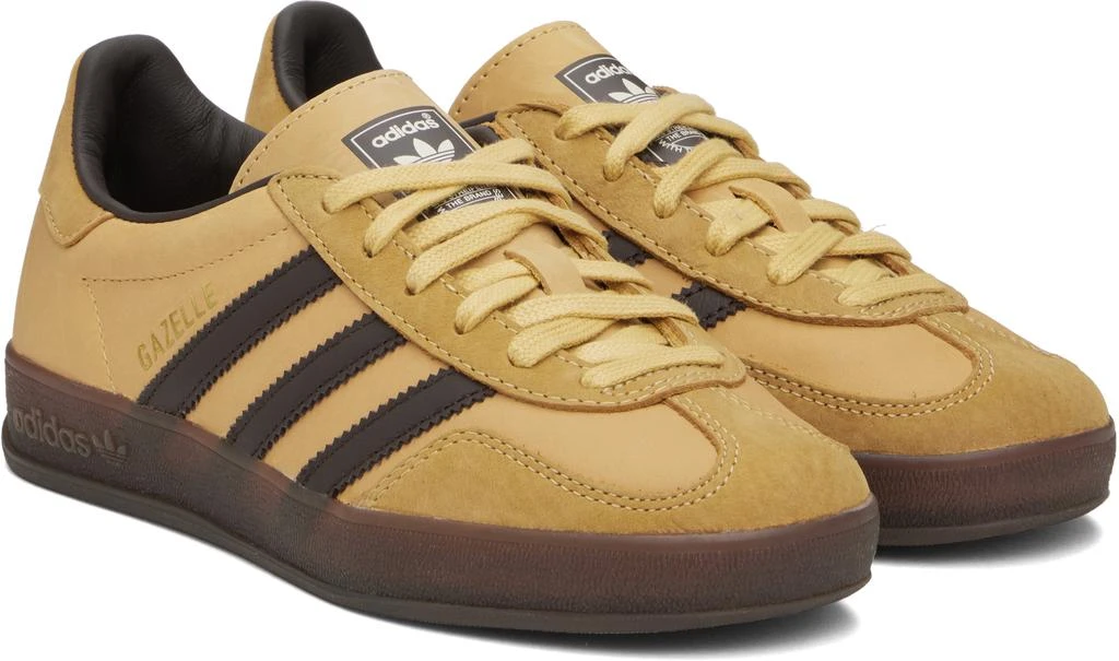 Adidas Yellow Gazelle Indoor Sneakers 4