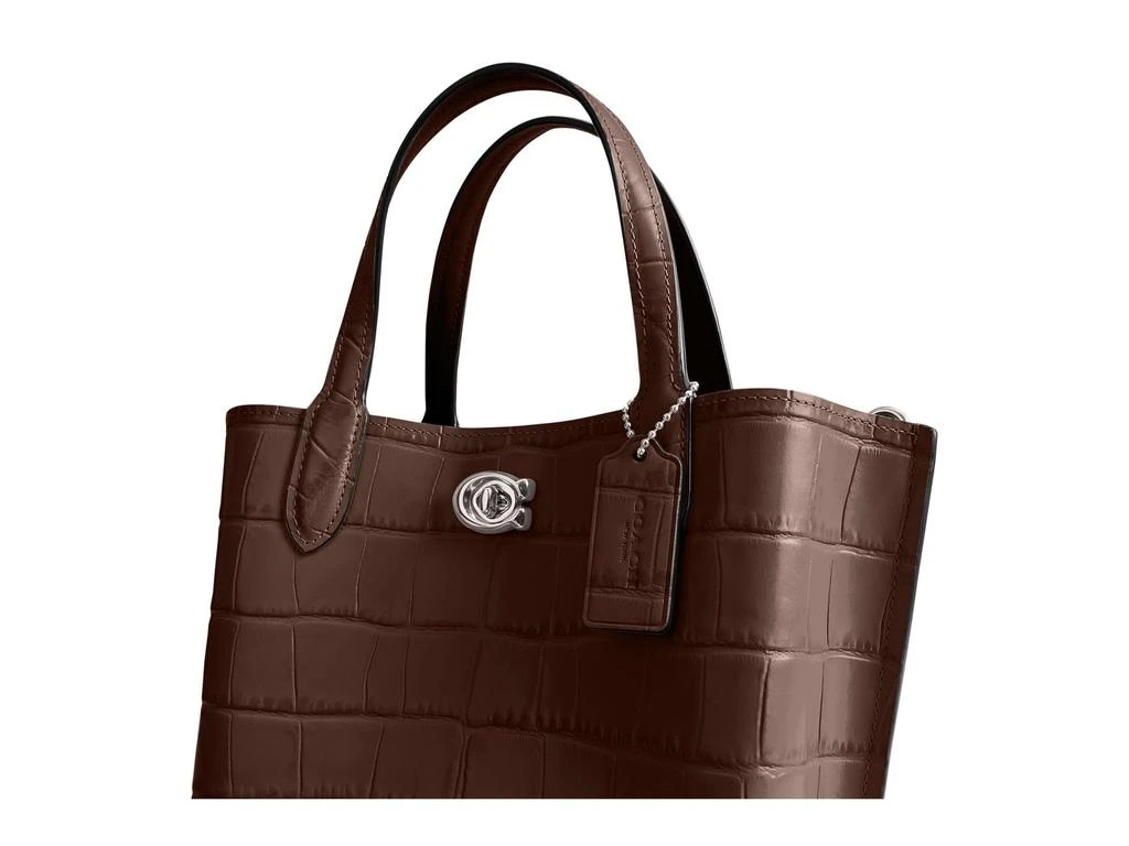 Coach Embossed Croc Willow Tote 24 4