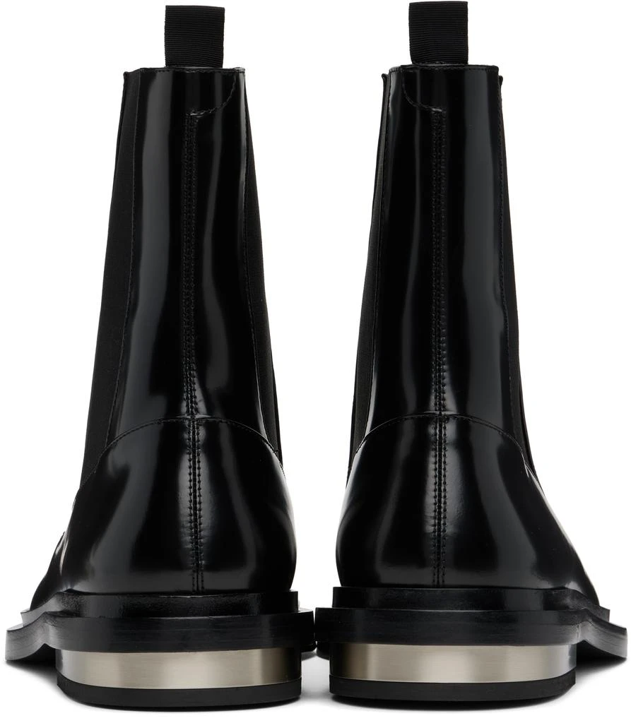 Jil Sander Black Ankle Chelsea Boots 2