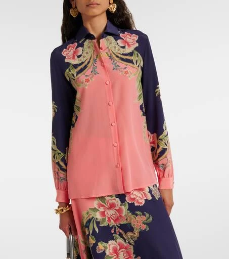 ETRO Printed silk shirt 7