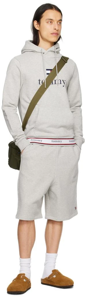 Tommy Jeans Gray Repeat Hoodie 4