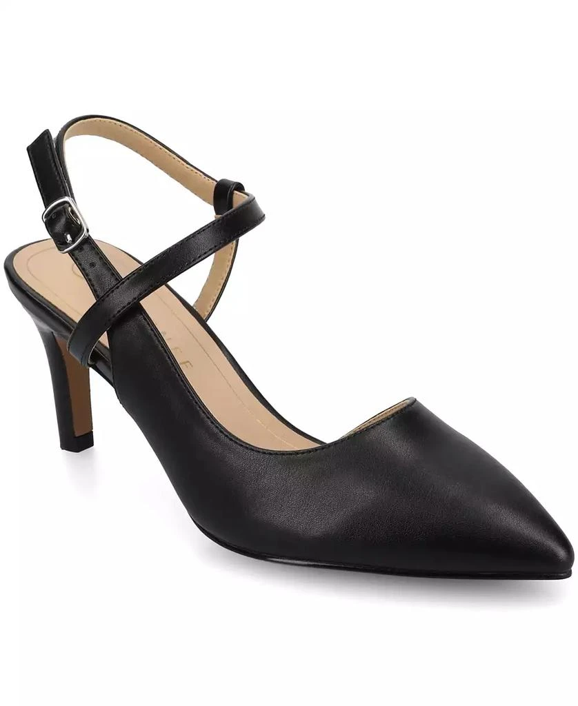 Journee Collection Women's Scipio Pointed Toe Pumps 1