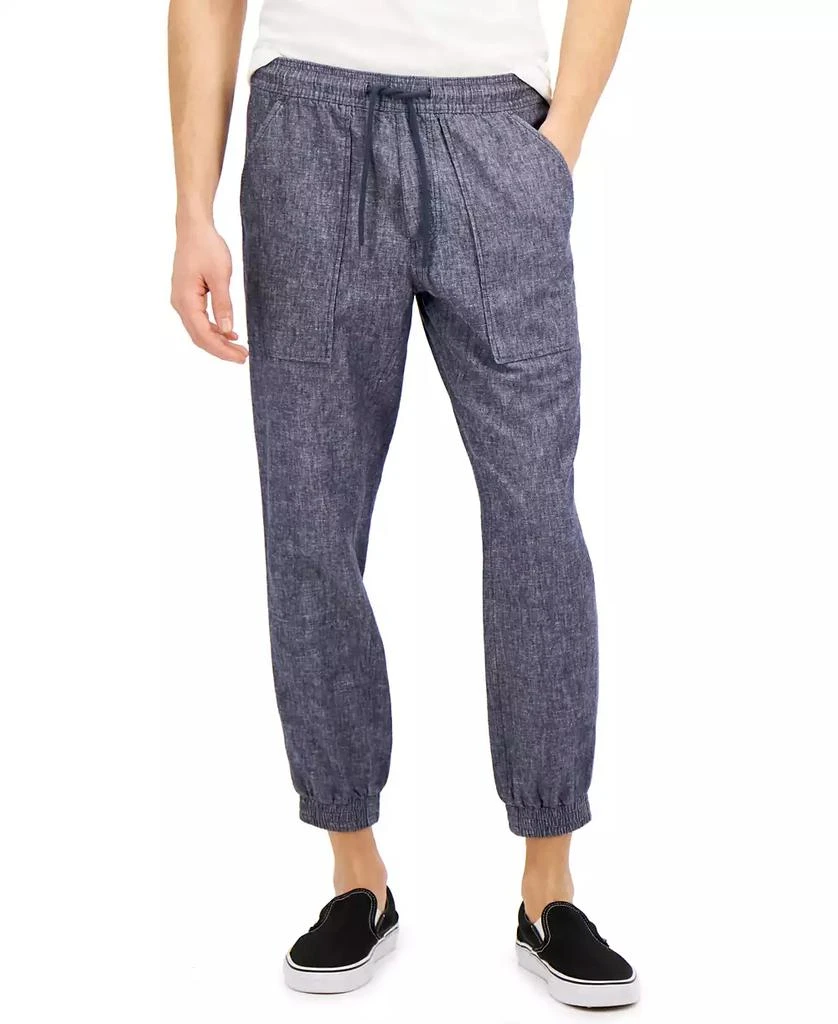 Sun + Stone Men's Charles Linen Jogger Pants, Created for Macy's 1