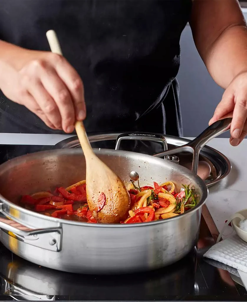 Demeyere Essential 5 Stainless Steel 2-Piece Saute Pan with Lid 5