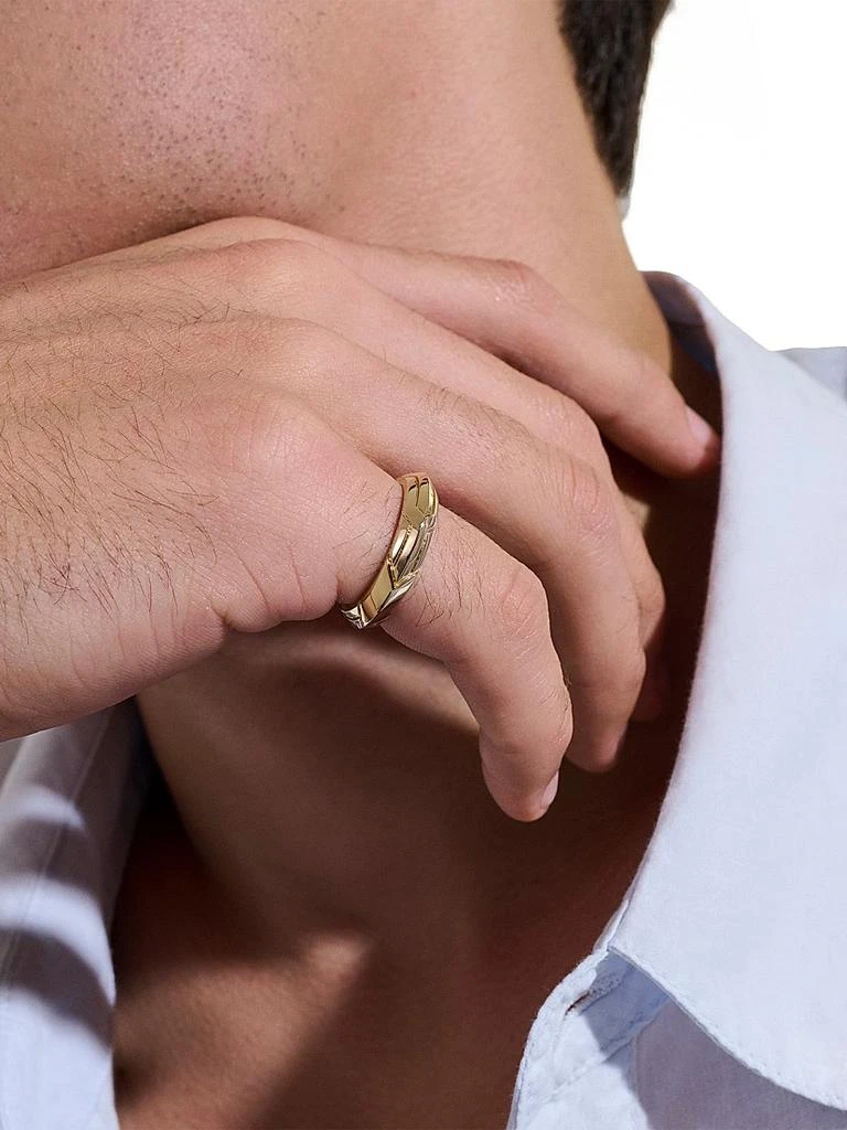 John Hardy Icon 14K Yellow Gold Band 3