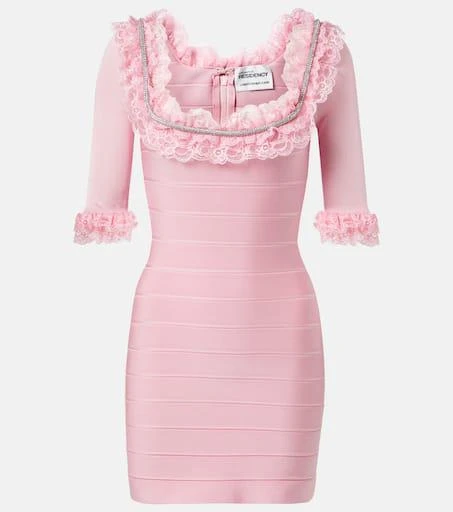 Self Portrait x Christopher Kane lace-trimmed minidress 1