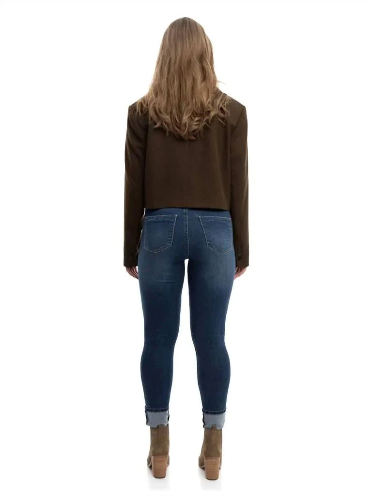 1822 Denim 1822 Denim - High Rise Cuffed Skinny Jeans 3
