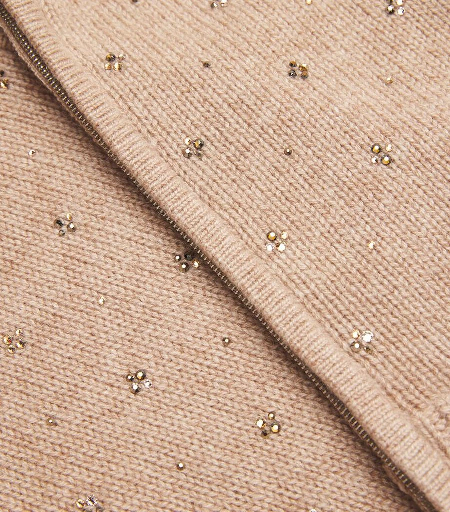 William Sharp Cashmere Crystal-Embellished Bomber Jacket 5