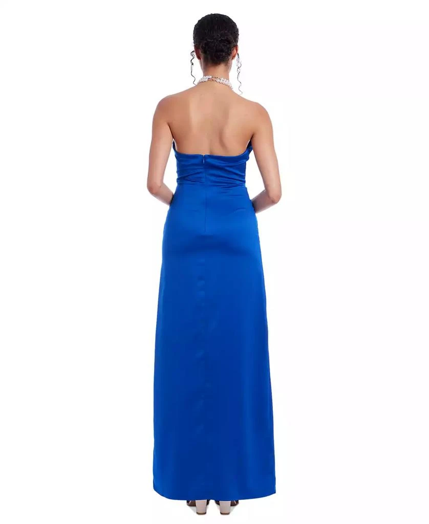 Jewel Badgley Mishka Women's Faux-Pearl Halter Gown  On Sale Now with Up  to 61% Off | Discover Exclusive Deals & Savings at BeyondStyle  Authentic Badgley  Mischka dress|women's fashion|dresses with Limited-Time