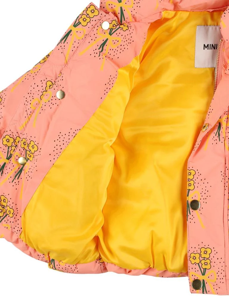 MINI RODINI Printed Recycled Poly Puffer Down Jacket 3