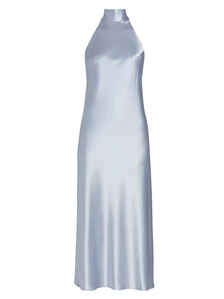 Galvan Bridal Sienna Satin Midi-Dress