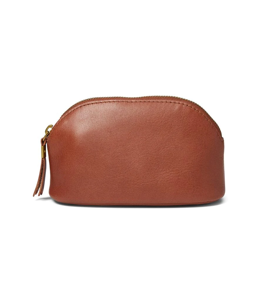 Madewell The Leather Makeup Pouch 1