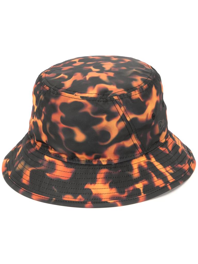 Qasimi large brim bucket hat - men -  -  - Red