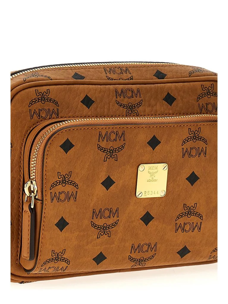 Mcm Kl Visetos Crossbody Bags Brown 3