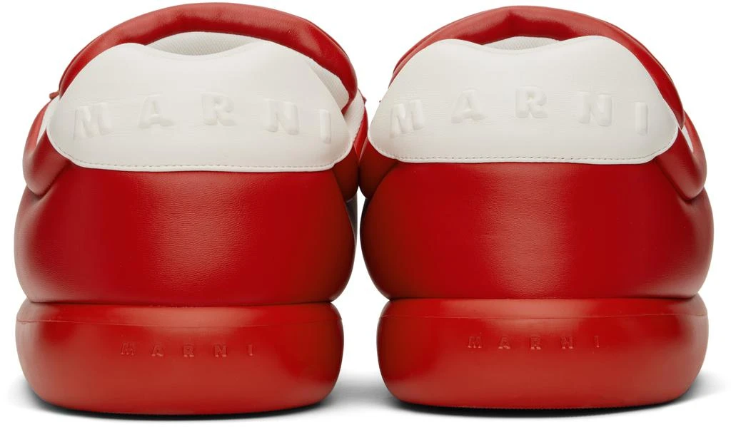 Marni Red Leather BigFoot 2.0 Sneakers 2