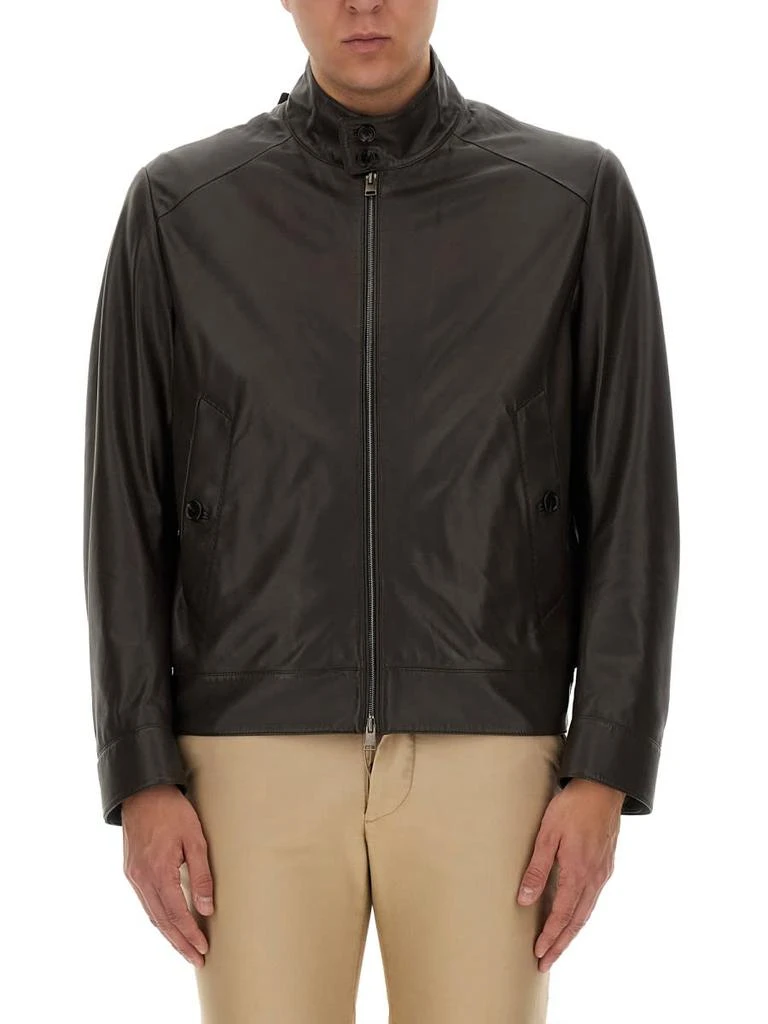 Hugo Boss Leather Jacket 1