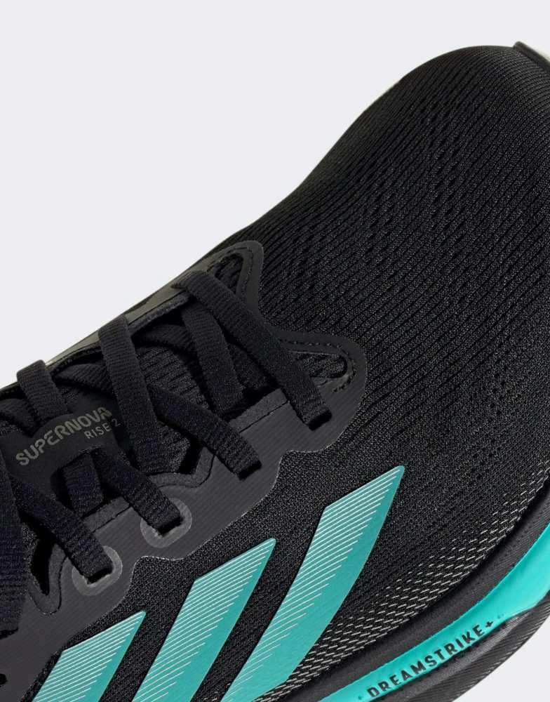 Adidas adidas Performance Mercedes AMG Petronas F1 supernova rise 2 trainers in black 4