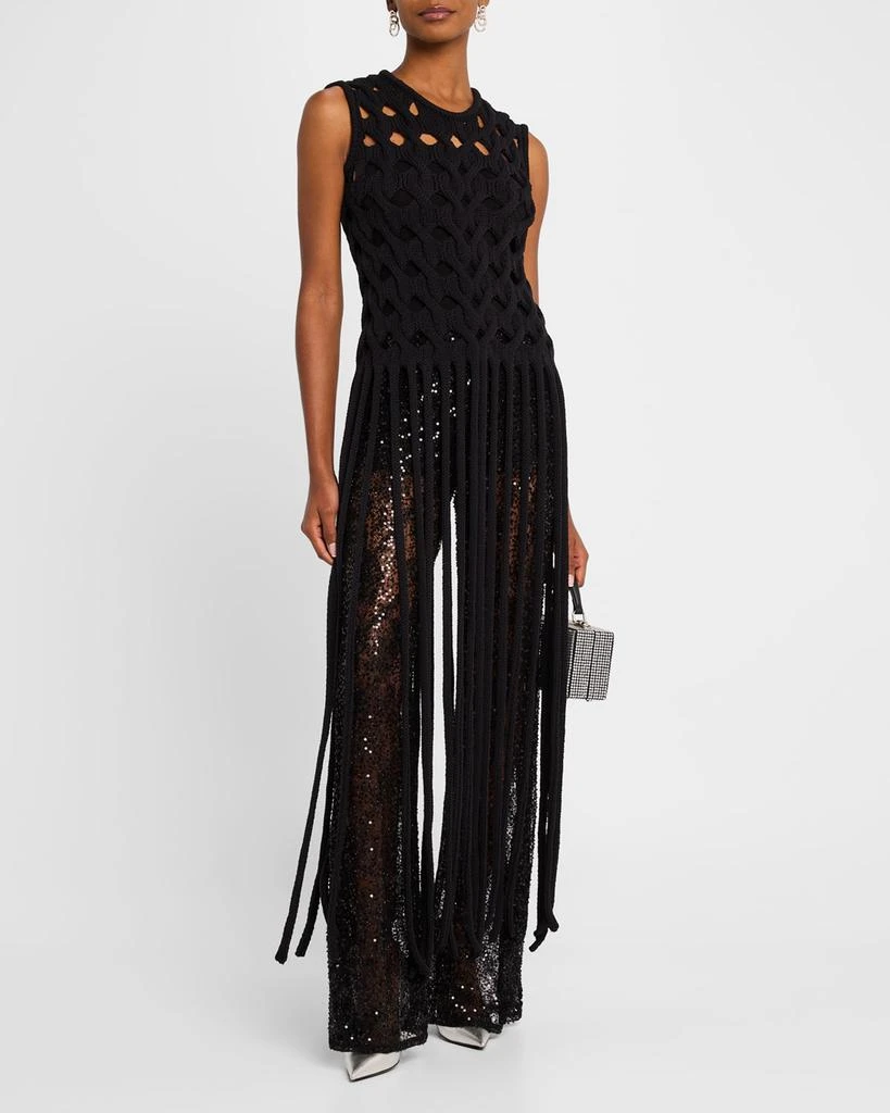 AKNVAS Fausti Sleeveless Fringe Top 4