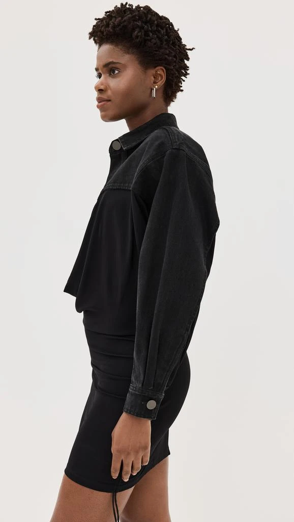 Christopher Esber Deconstruct Denim Cummerbund Shirt 3