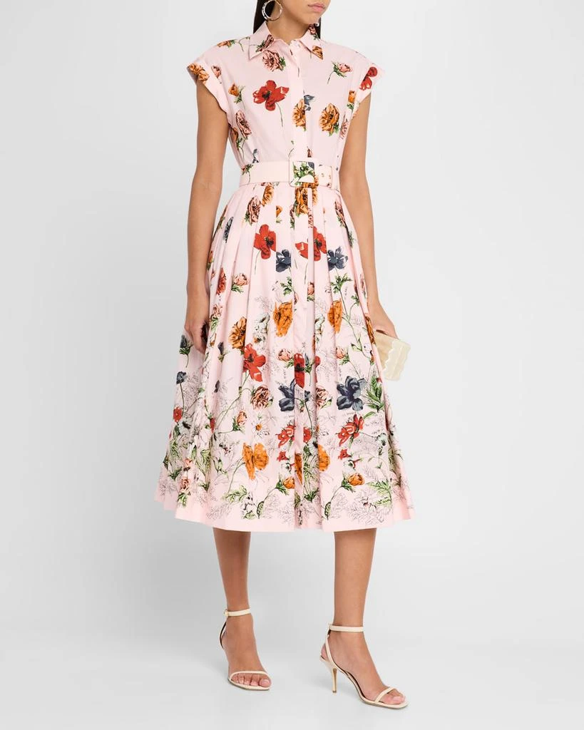 Cara Cara Octavia Floral Cap-Sleeve Dress 2