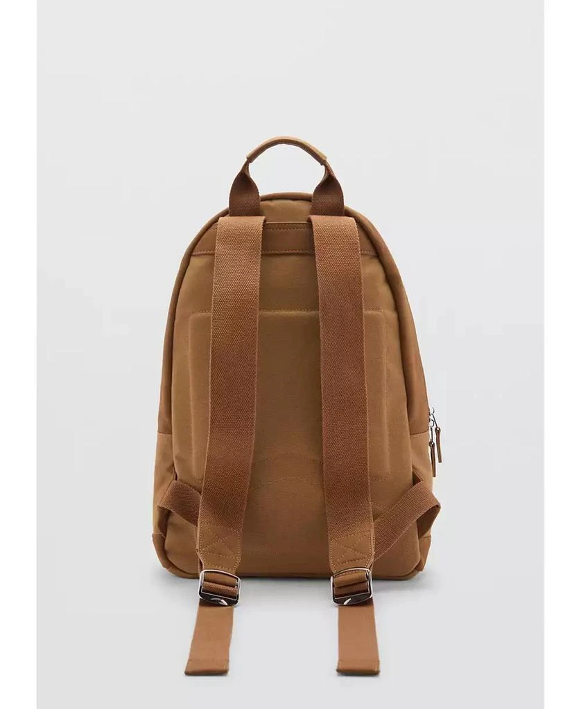 Mango Men's Canvas Mixed Backpack 1