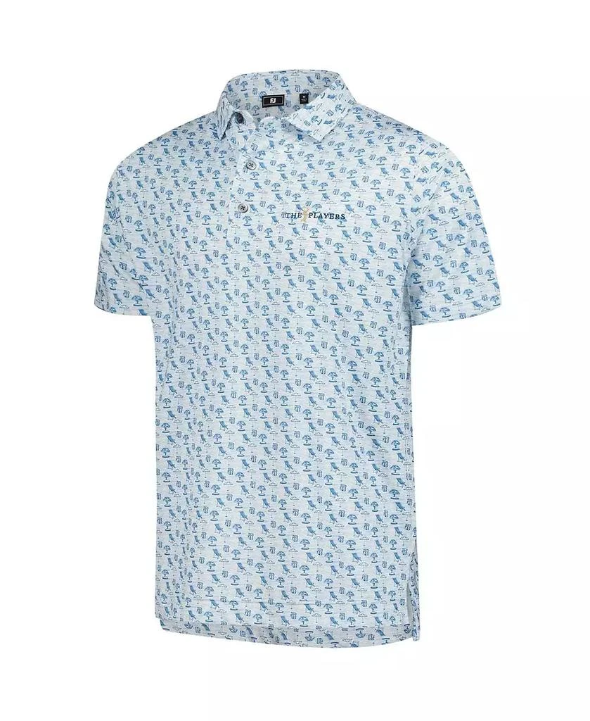 FootJoy Men's White THE PLAYERS ProDry All Over Print Polo Shirt 4