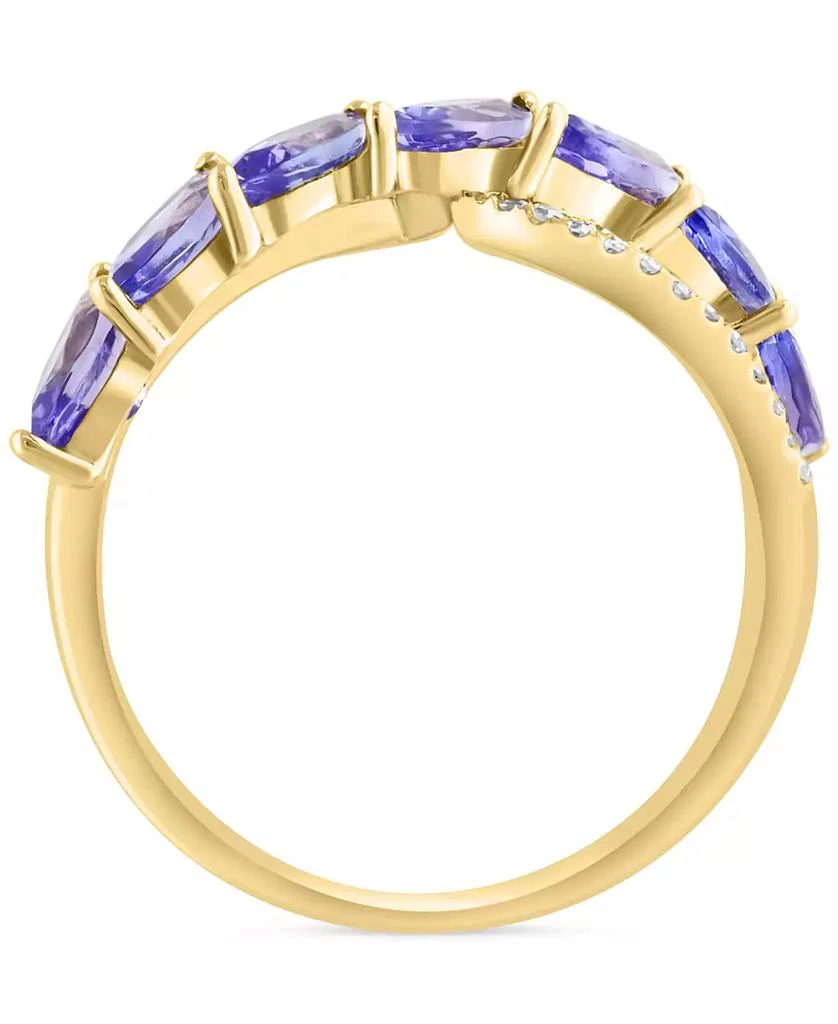 Effy EFFY® Tanzanite (1-3/8 ct. t.w.) & Diamond (1/6 ct. t.w.) Ring in 14k Yellow Gold 4