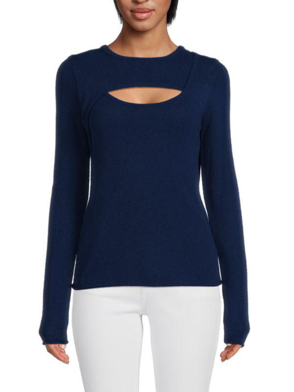 360 Sweater ​Vittoria Cutout Cashmere Sweater