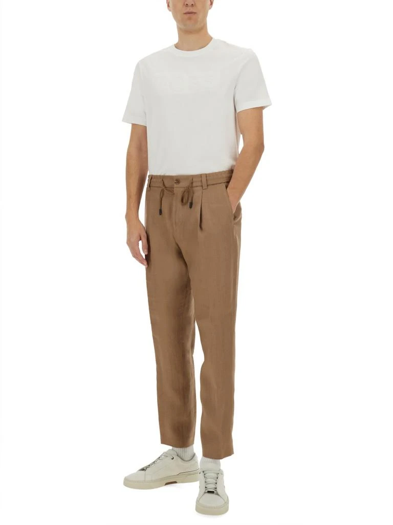 BEIGE LINEN TROUSERS – On Sale Now with Up to 32% Off Discover