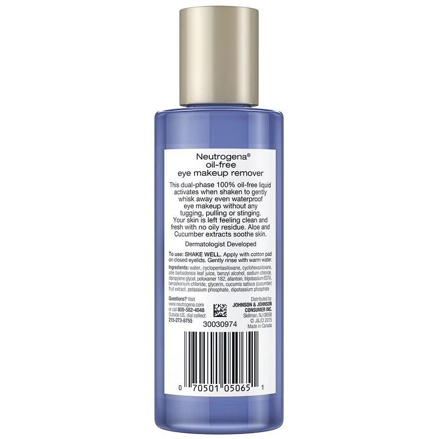 Neutrogena Gentle Oil-Free Eye Makeup Remover, Sensitive Eyes 2