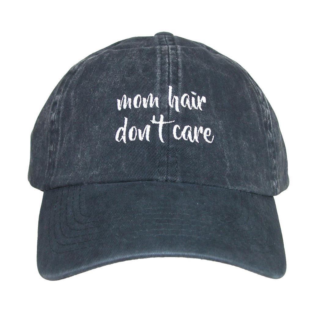 David & Young Women's Cotton Mom Hair Don't Care Baseball Cap