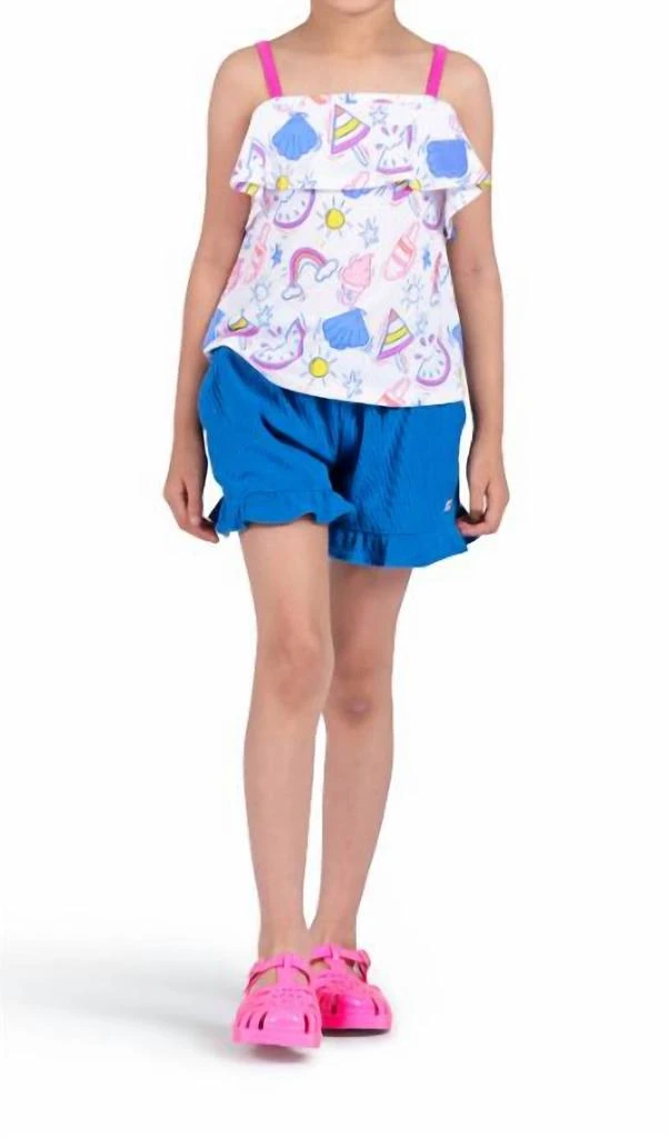 Appaman Natalie Shorts In Cobalt 3