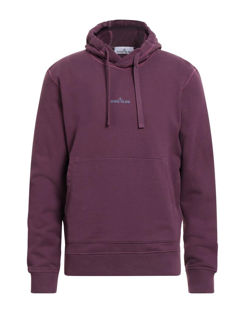 Stone Island Cotton sweatshirt with logo embroidery on the