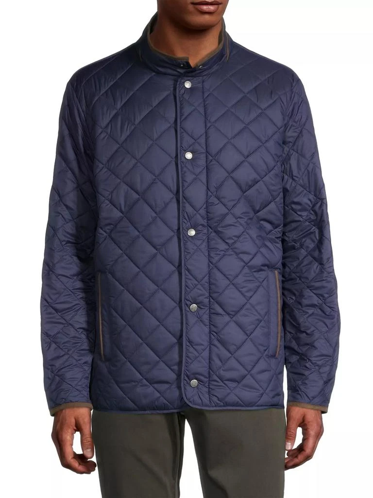 Peter Millar Suffolk Quilted Travel Coat 3