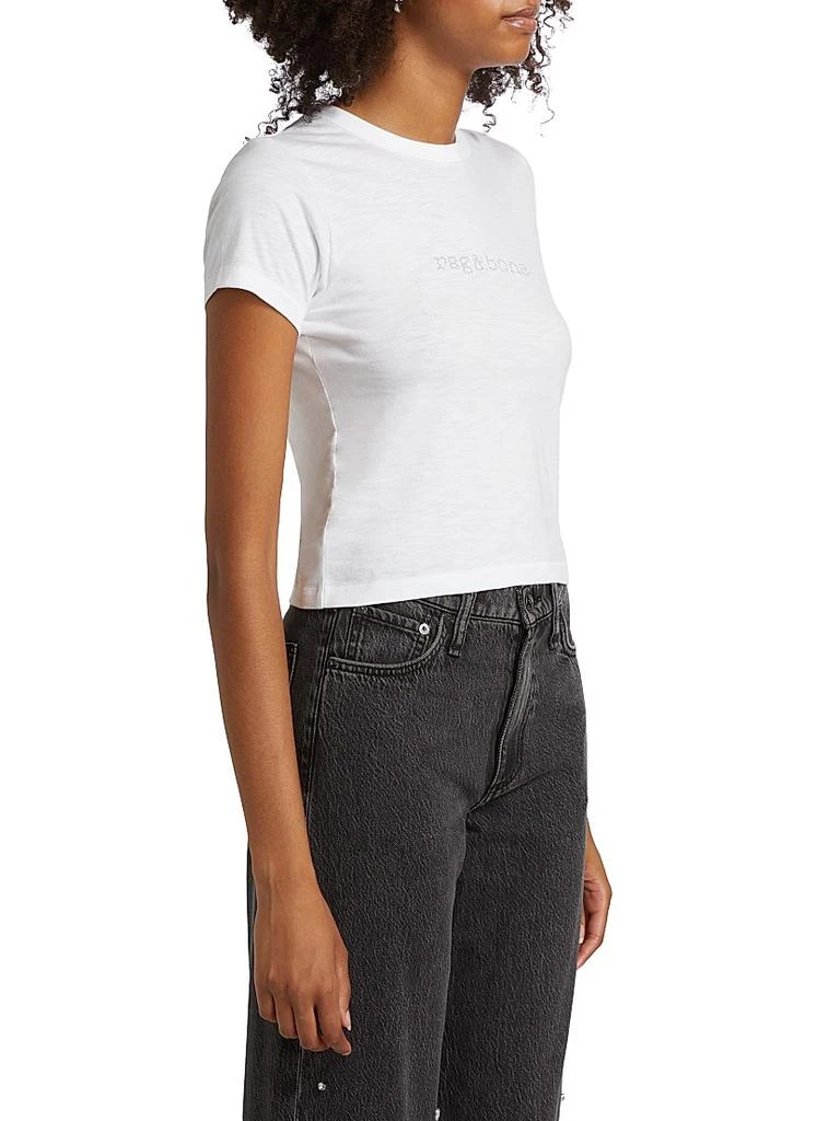 Rag & Bone Logo-Studded Short-Sleeve T-Shirt 4