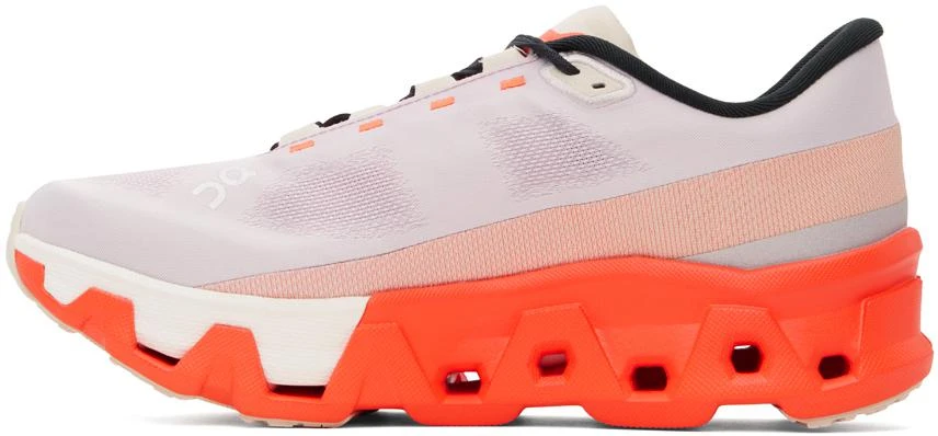 On Purple & Orange Cloudmonster Hyper Sneakers 3