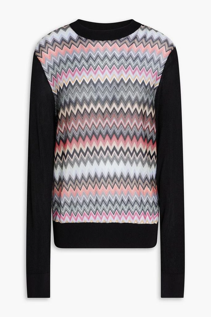 Missoni Crochet-knit sweater 1