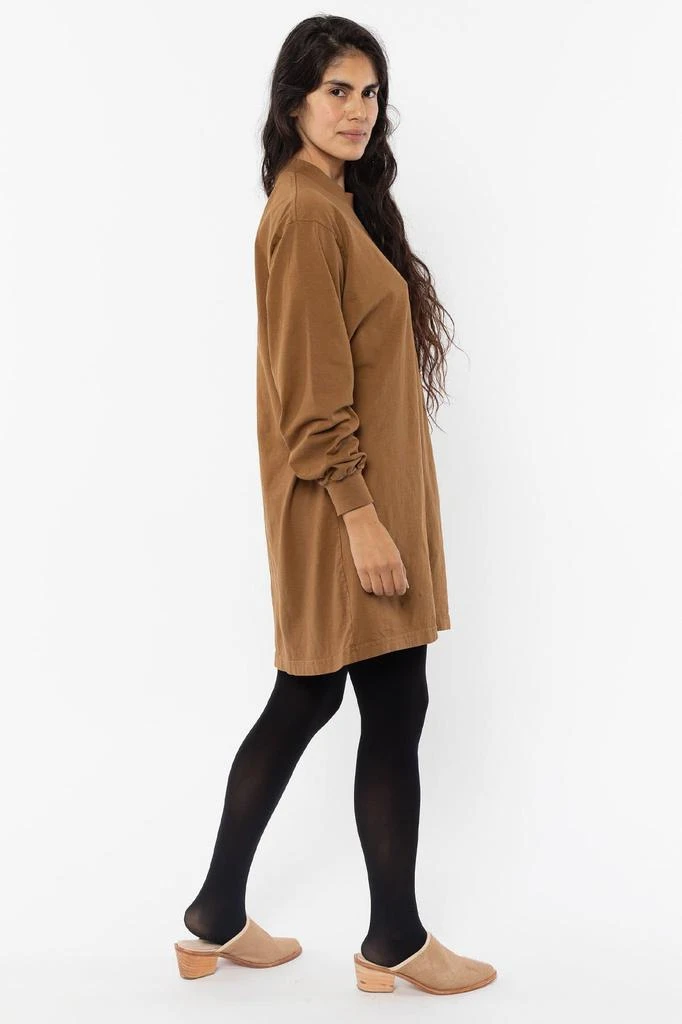 Los Angeles Apparel 1837GD - Long Sleeve Garment Dye Mockneck Dress 21