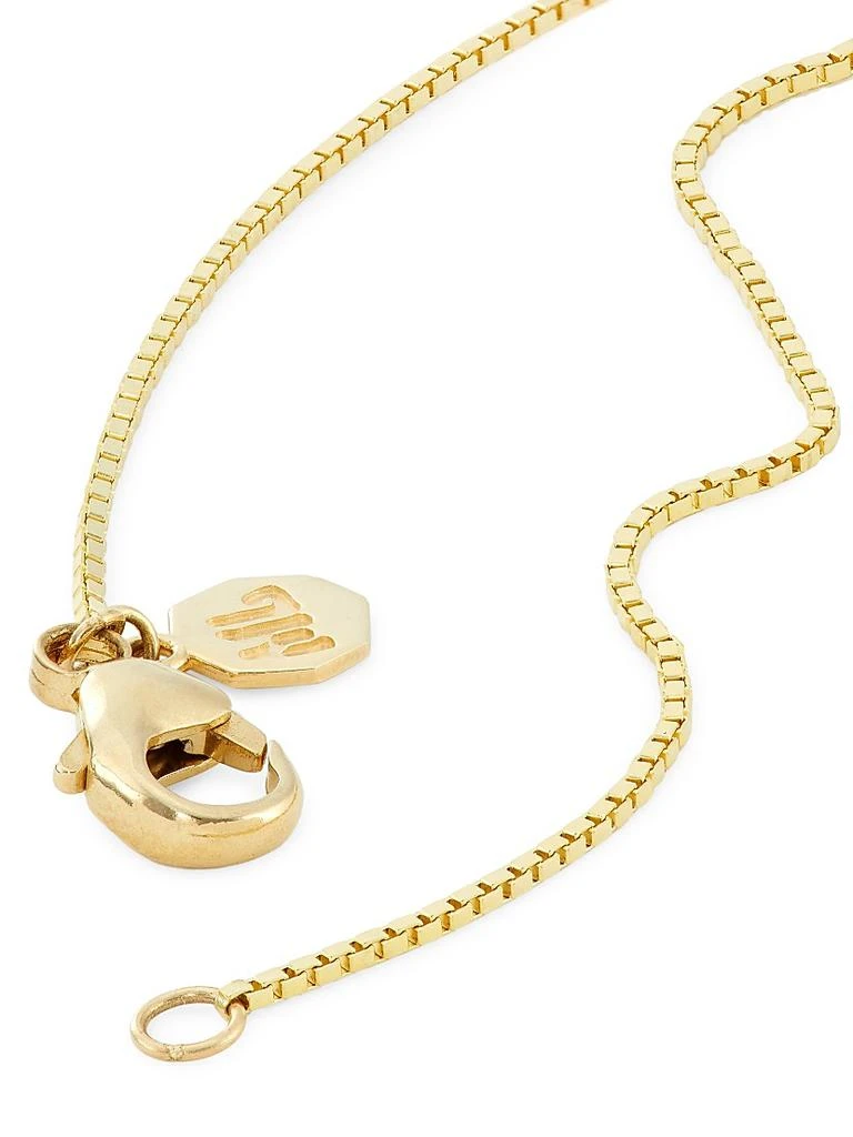 Marlo Laz 14K Yellow Gold Box Chain Necklace 3