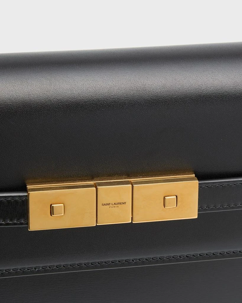 Yves Saint Laurent Manhattan Small Shoulder Bag in Smooth Leather 6